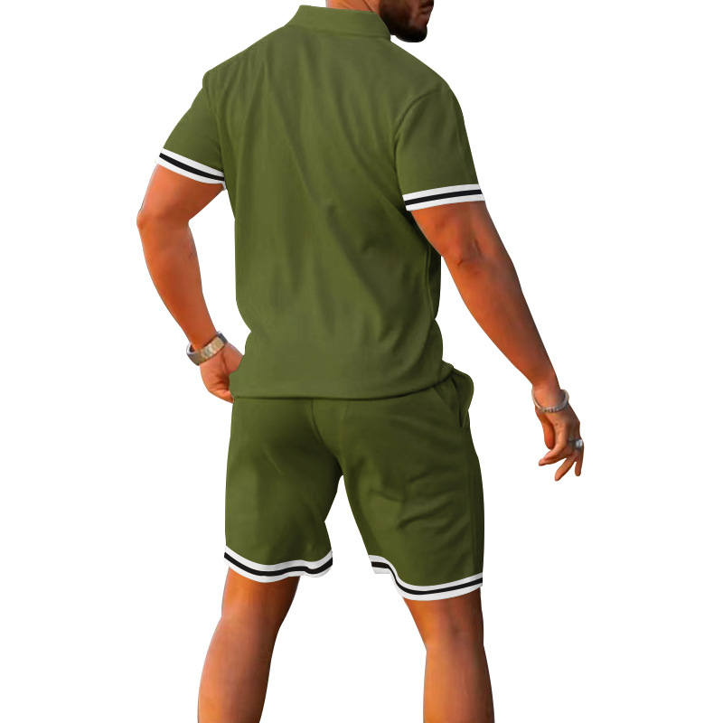 2024 Summer New Men's Leisure Sports Set_voghion.com
