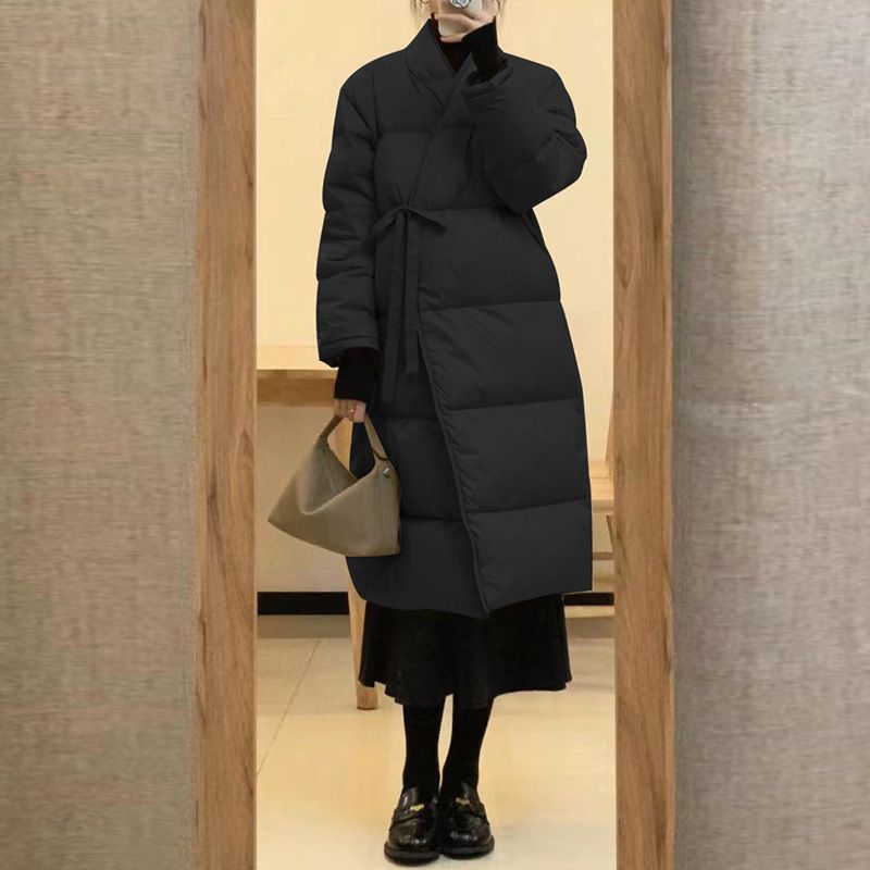 Autunno e inverno nuovo piumino largo oversize spesso cappotto di cotone, giacca di pane, capospalla per le donne_voghion.com