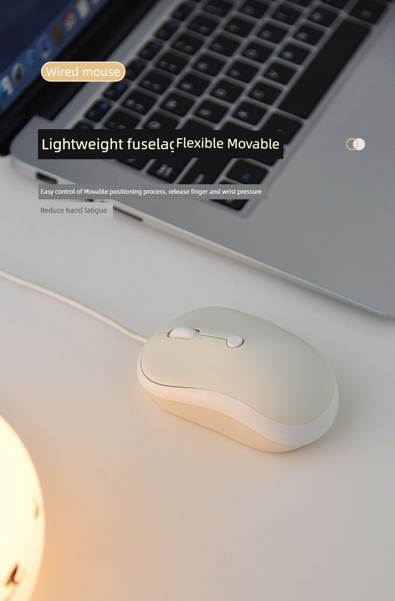 Mofii Ferris Hand Wired Mouse Wireless Low Decibel Game Lol Business Laptop Desktop Computer Office_voghion.com