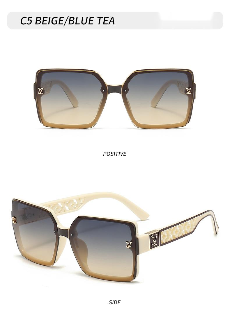 2024 New Fashion Shading HD High Beauty Männer a Fraen Selwecht Stil Sonnebrëll High End Kaddo Anti Stralung_voghion.com
