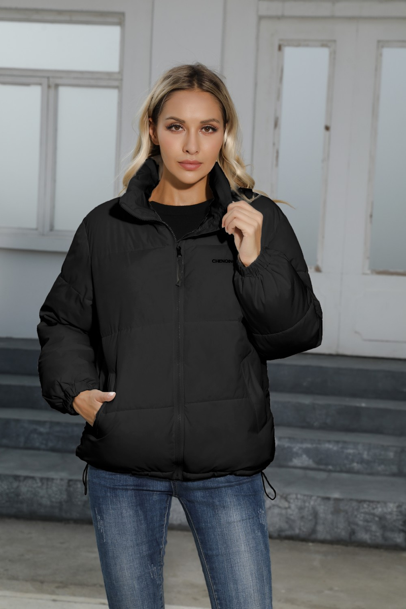 Vestes chaudes d'hiver pour femmes, nouveaux vêtements rembourrés de coton pour femmes, vestes rembourrées de coton_voghion.com