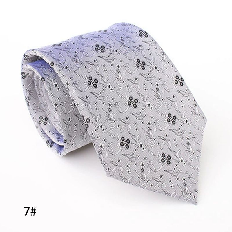 Cravatta da uomo nuova in jacquard fatto a mano con motivo a righe tinta unita 8C Arrow_voghion.com