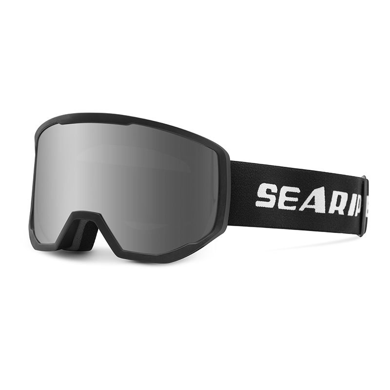 SEARIPE Snowy Pie Column Surface Goggles For Men Women, Single And Board Goggles, Double Layer Anti-Fog Ski Equipment_voghion.com