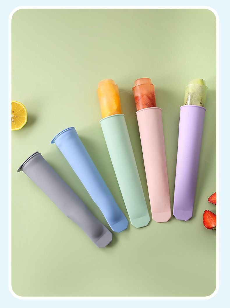 Household Silicone Cube Making Food Popsicle Homemade Ice Cream Mold_voghion.com