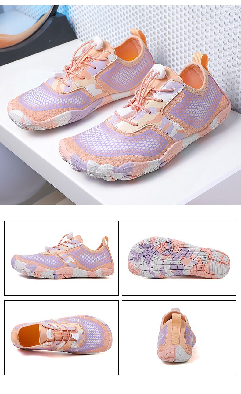 Scarpe unisex per sport acquatici, nuoto, immersioni, spiaggia e attività all'aperto - Design leggero, ad asciugatura rapida e a piedi nudi con suola in gomma antiscivolo_voghion.com