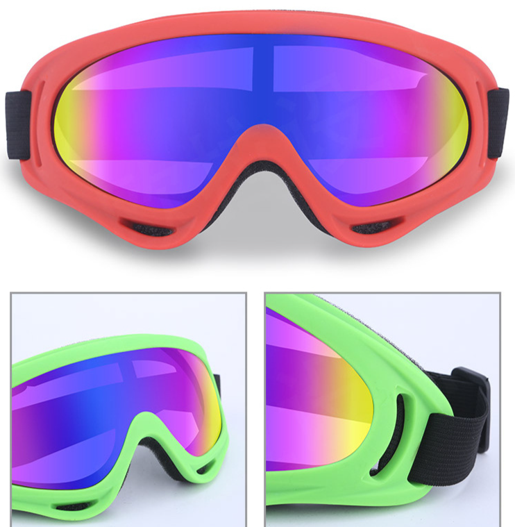 X400 Motorbril Tactisch Winddicht Zandbestendig Off-road Stootvast Skibril Buitensporten_voghion.com