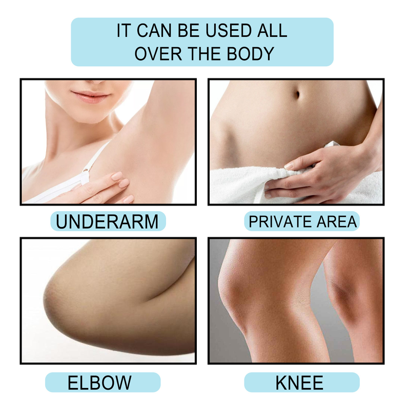 Whitening Cream Bleken Gezicht Lichaam Verhelderende Crème Onderarm Whitening Cream Benen Knieën Privégedeelte voor Lichaam Wit 60m Vrouw _voghion.com