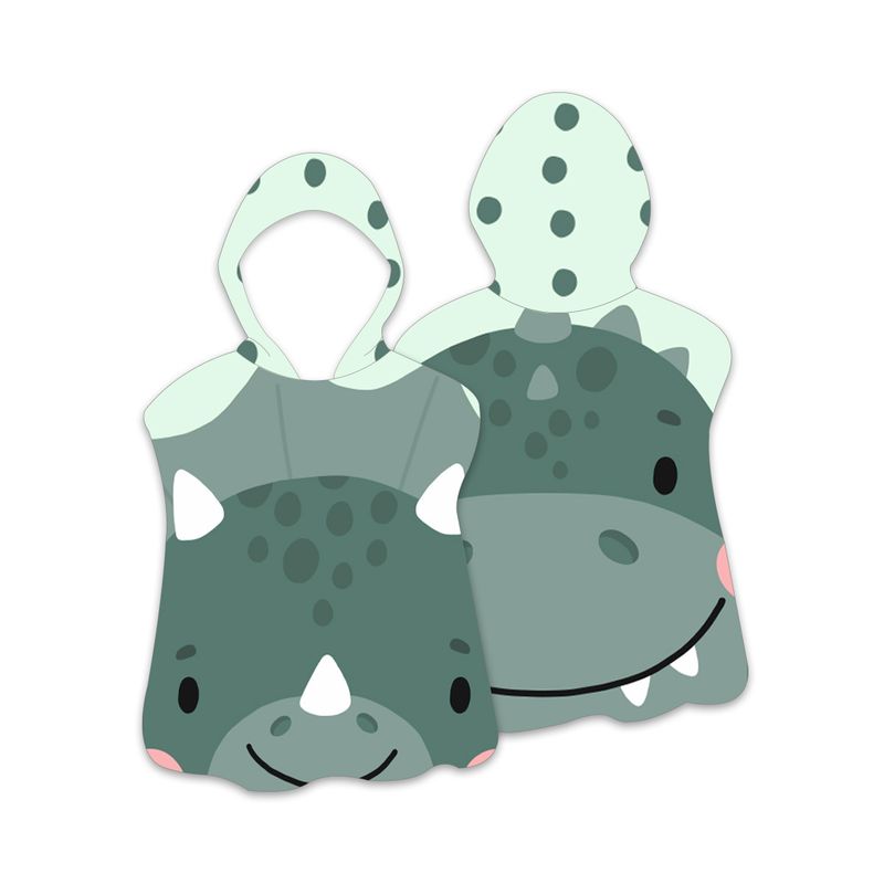 Accappatoio con cappuccio per bambini – Mantella in microfibra super morbida per spiaggia, piscina e viaggi, ad asciugatura rapida e leggera (60x60 cm / 75x75 cm, filato 21s)_voghion.com
