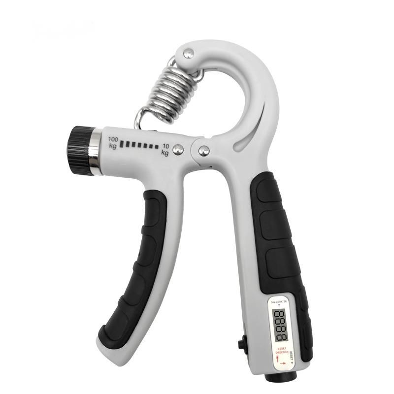 Adjustable Mechanical Counting Grip Strengthener Home Fitness Equipment Finger Rehabilitation Training_voghion.com