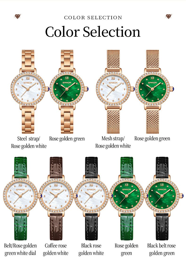 Elegante Damenuhr mit Diamantakzenten, Perlmuttzifferblatt und wasserdichtem Quarzwerk – perfekt für jeden Tag_voghion.com