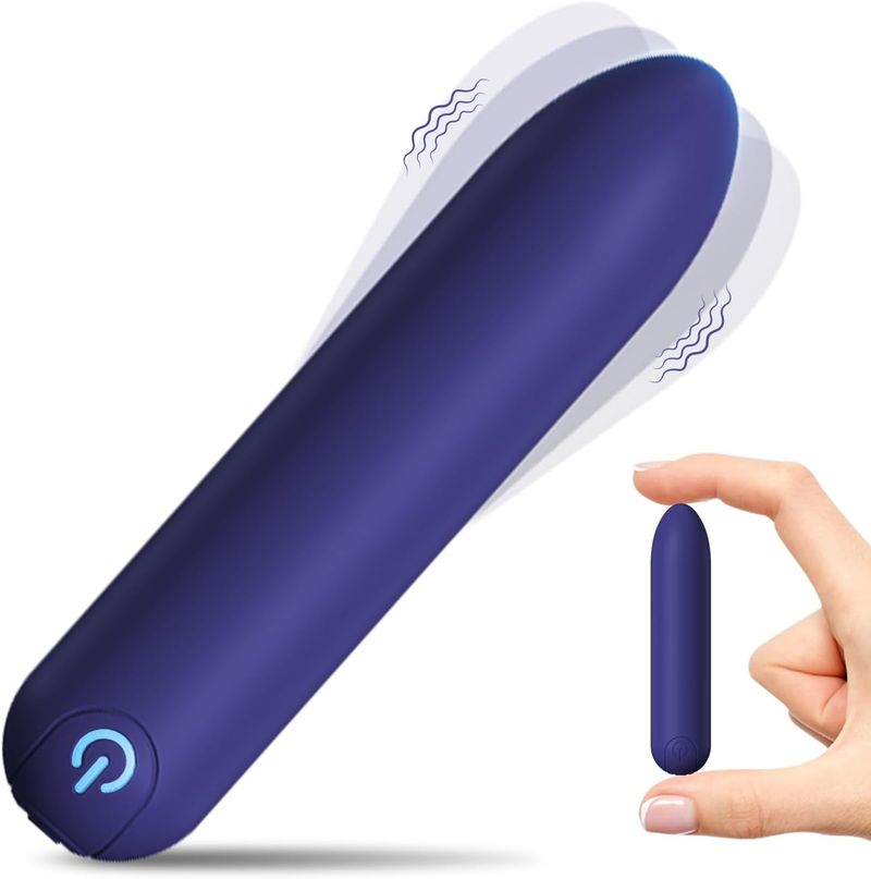 G-Punkt-Bullet-Vibrator für Frauen, wasserdichtes Sexspielzeug für Erwachsene, Nippel-Klitoris-Stimulator mit 10 Vibrationsmodi, wiederaufladbarer Mini-Vibrator aus Vollsilikon_voghion.com