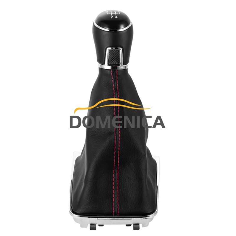 NEW for VW Golf 7 2013-2018 Leather Gear Shift Knob Lever Dust Boot Cover Manual 5 6 Speed High Quality Part Suit_voghion.com