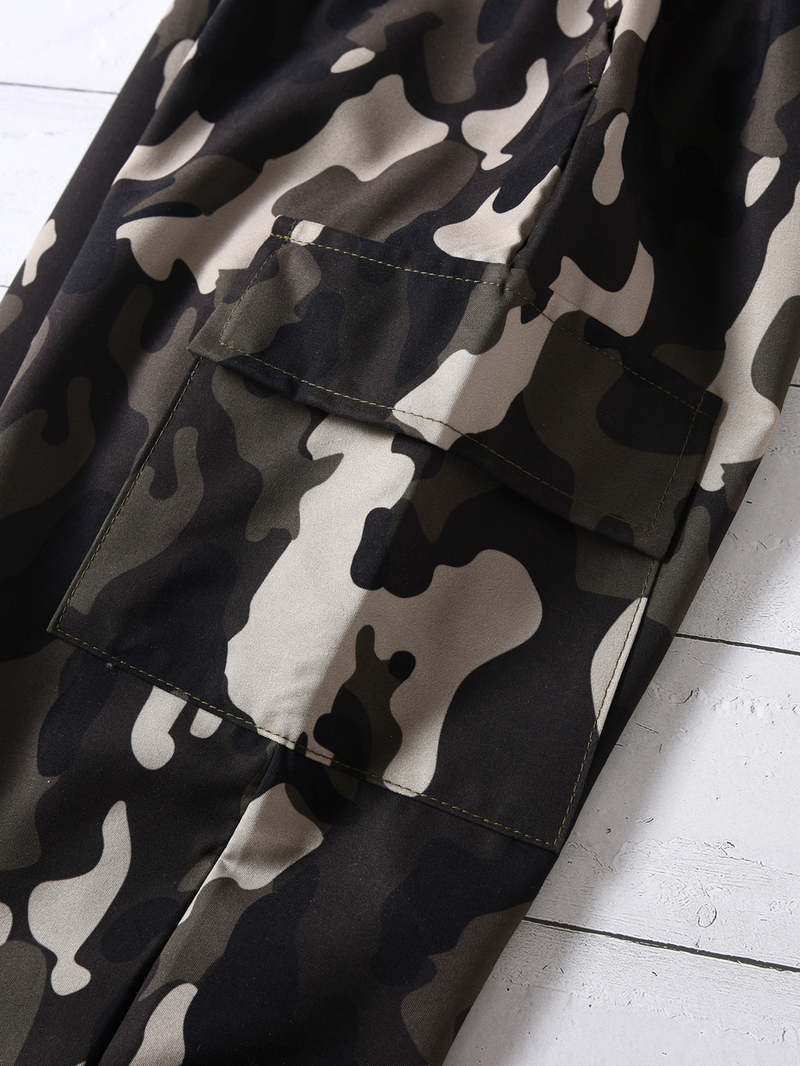 Mother&Kids Casual pants overalls elastic pants boys and boys pants two combination_voghion.com