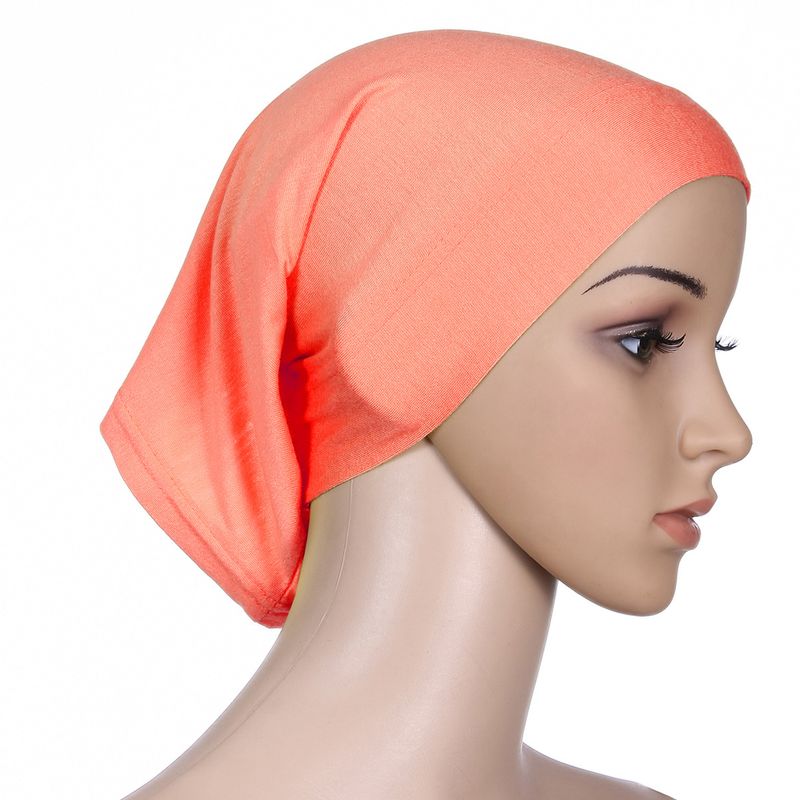 Unisex cap-skjerf dekket med mercerisert bomullsstoff_voghion.com
