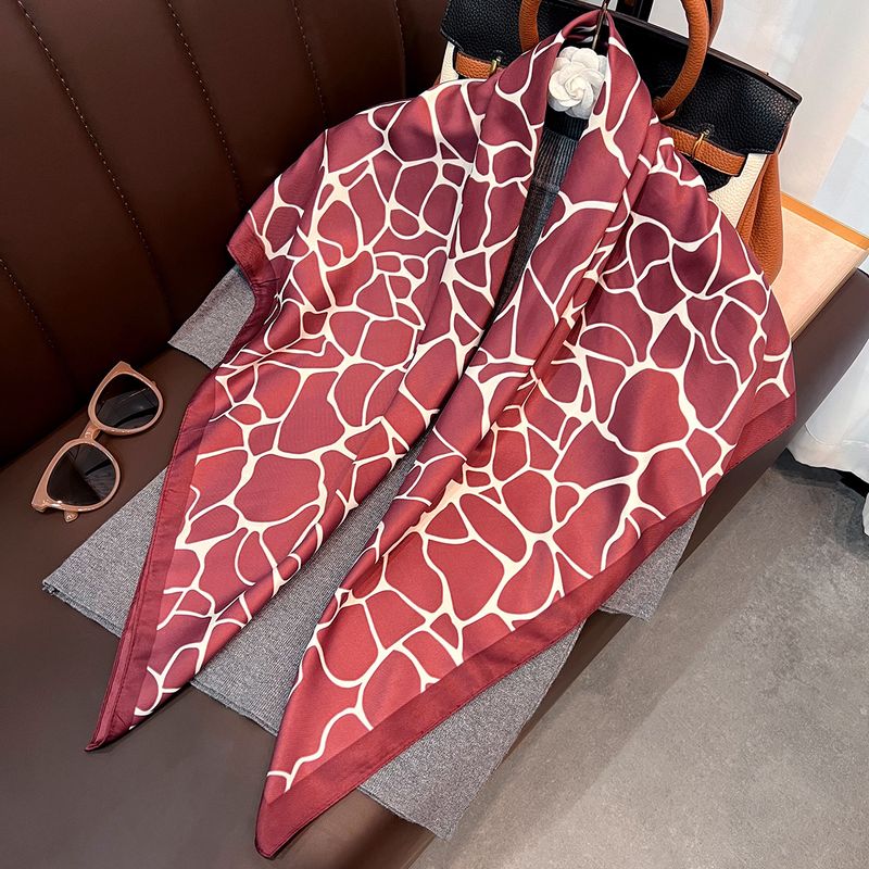 2024 nuovo scialle sottile e versatile da donna in seta quadrata da 90 pollici di fascia alta, sciarpa esterna, foulard_voghion.com