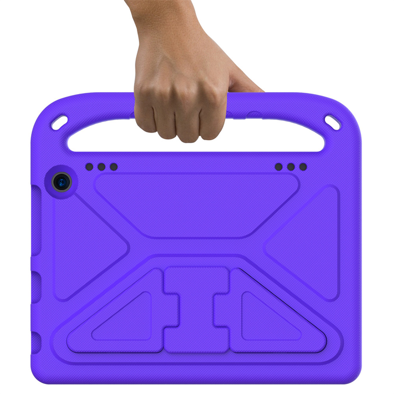 Støtsikker EVA håndholdt stativdekselveske for Kindle Fire HD 8 2022 HD8 Plus 2020 8,0 tommer Fire 7 2022 etui Kids Tablet_voghion.com