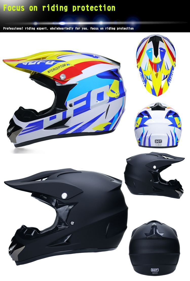 Motorcykeltilbehør og -dele hjelme til mænd og kvinder rallyhjelme kart strandbiler teenagere og børn bjerg-downhill hjelme_voghion.com