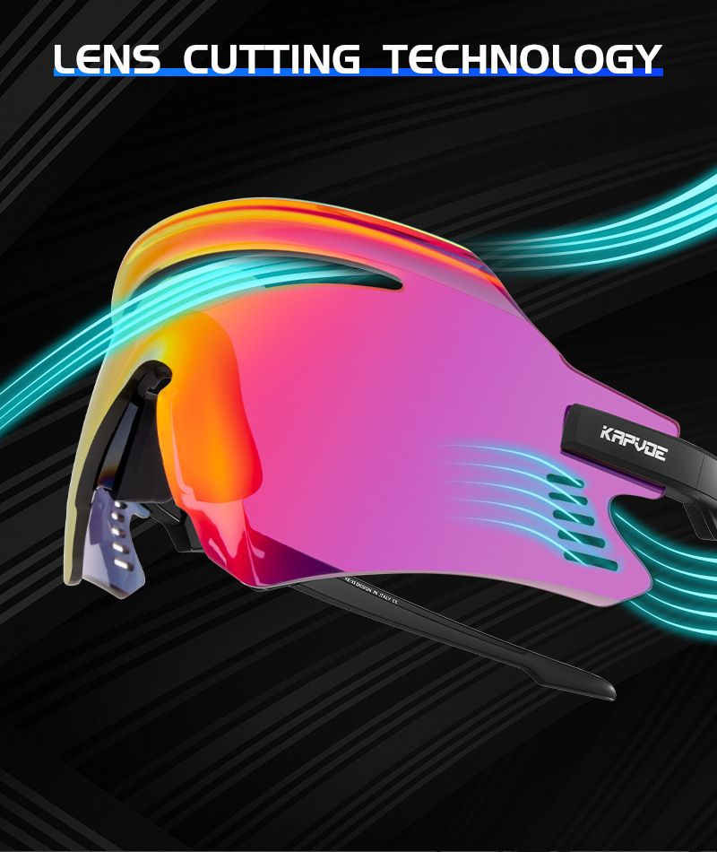 Kapvoe New Color Changing Cycling Glasses Running Sports Goggles Mountain Bike Day And Night Dual Use Goggles_voghion.com