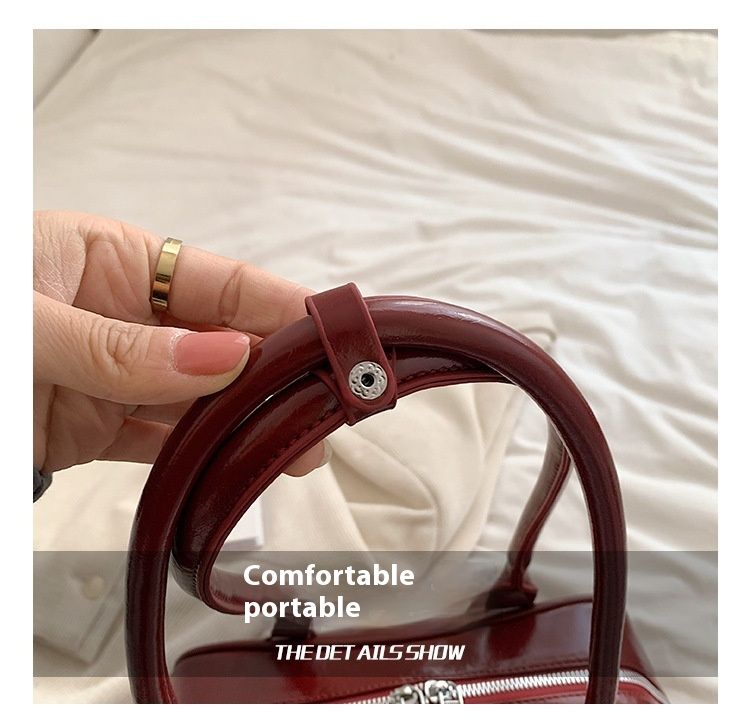 Nuova borsa a tracolla versatile coreana con fiocco sottobraccio 2024 per la moda primaverile femminile, stile occidentale e design di nicchia._voghion.com