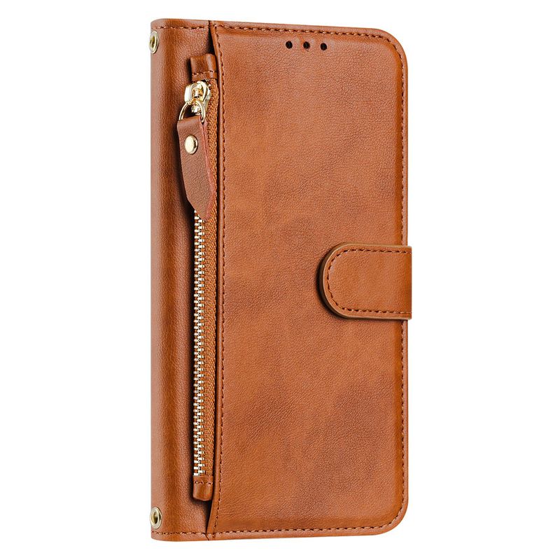 Zipper Multi Card Slots Wallet Flip Cover For Huawei Pura 70 Pro P60 P50 P40 P30 P20 Lite Honor X9 X8 X6 Phone Case With Lanyard_voghion.com