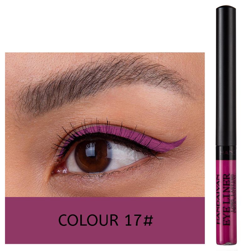 esplosivi certificazione FDA eyeliner liquido colorato opaco impermeabile resistente al sudore 12 set_voghion.com