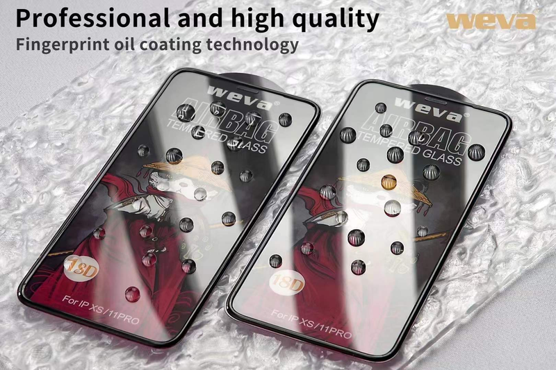 Adatto per iPhone 13 Tempered 12 Pro Max Pellicola protettiva antipolvere ad alta definizione 18D Panda Airbag Net Phone X_voghion.com