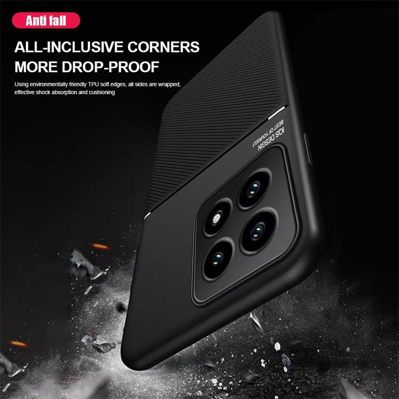 Custodie magnetiche per Xiaomi Mi 14T 13T 12T 12S 11T 10T Pro Custodia in pelle con texture per Xiaomi 15 14 13 11 Ultra Pro 12 Lite Cover_voghion.com