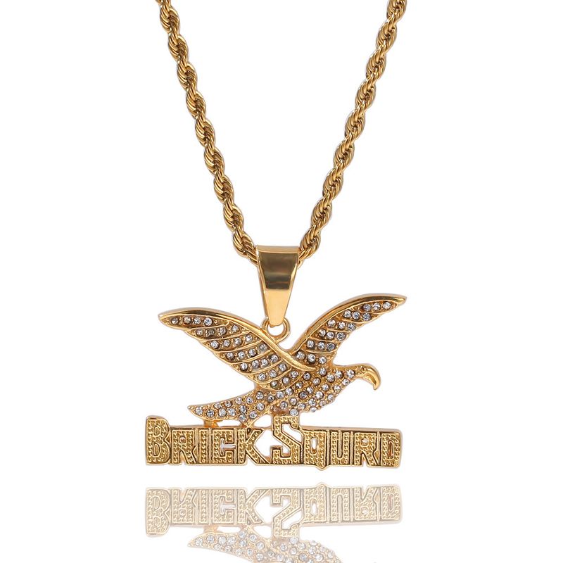 Men And Women's Jewelry - Hip Hop Stainless Steel Cross Pendant Necklace With 24-Inch Twisted Chain, Unique Gothic Design For Trendy Streetwear Look_voghion.com
