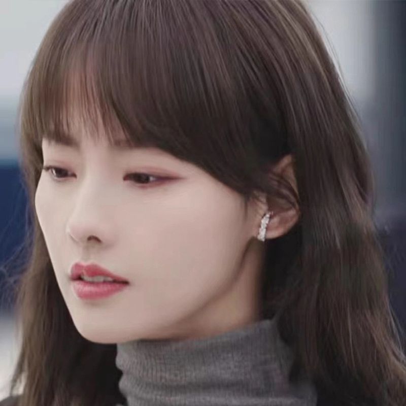 Manschette im minimalistischen Stil ohne Piercing, hochwertiger, schlichter Nischen-Ohrclip, koreanische, schicke Hip-Hop-Persönlichkeitsohrringe_voghion.com