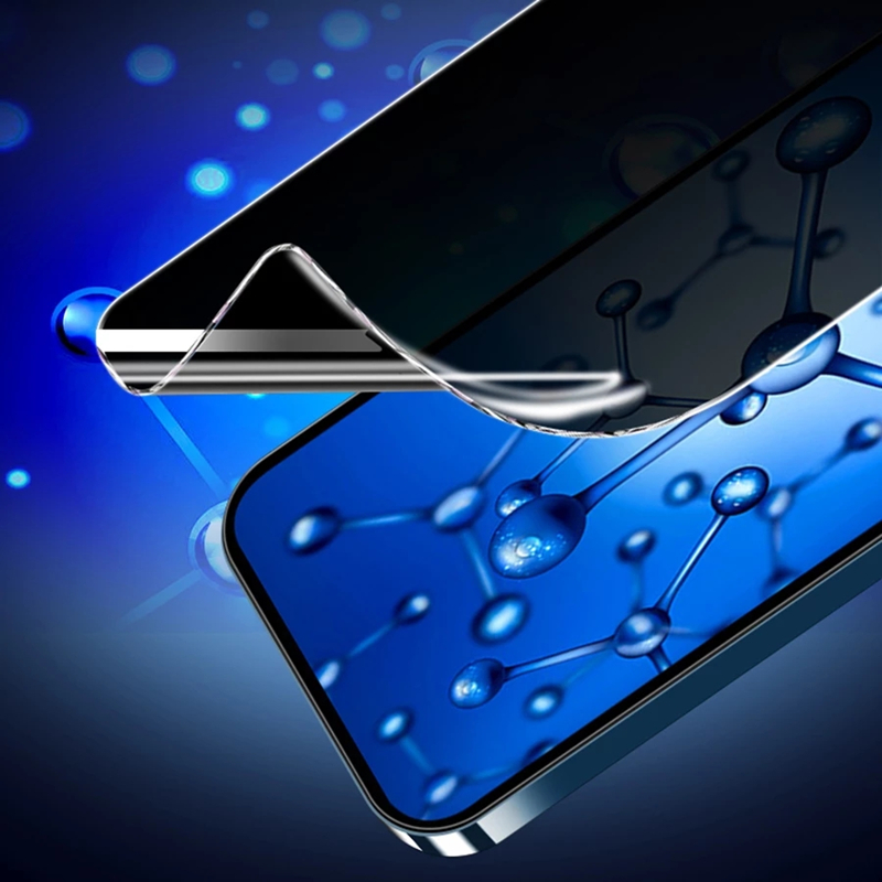 Anti spyware hydrogel film for iPhone 11 12 13 14 Pro Max Mini Privacy Screen Saver for iPhone XS Max X XR 7 8_voghion.com