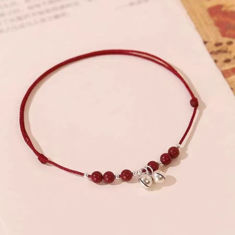 Schritt-für-Schritt-Anleitung für alte Glockenfrauen, Ins Niche Red String Geburtsjahr, Best Friends im neuen Stil, sexy Fußkettchen für Frauen_voghion.com