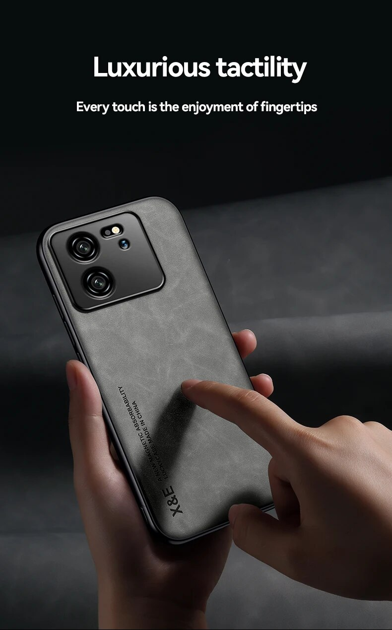 Custodie magnetiche in pelle 13T per Xiaomi 12T 11T Lite POCO F5 Redmi Note 13 12 11 Pro Cover_voghion.com