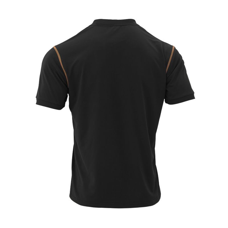 Bluzki z krótkim rękawem męskie Lato Nowa koszula Henley z rękawami Paski Łączone Casual Sport_voghion.com