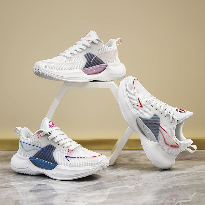 Boys' Basketball 2025 New Autumn Sports Shoes, Medium Large Children's Wear-resistant And Shock-absorbing Training Shoes_voghion.com