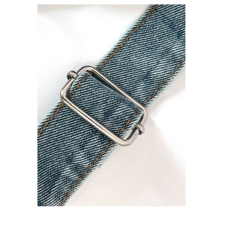 Fall/Winter 2025 New Large Capacity Backpack Denim Pink Multifunctional Crossbody Bag_voghion.com