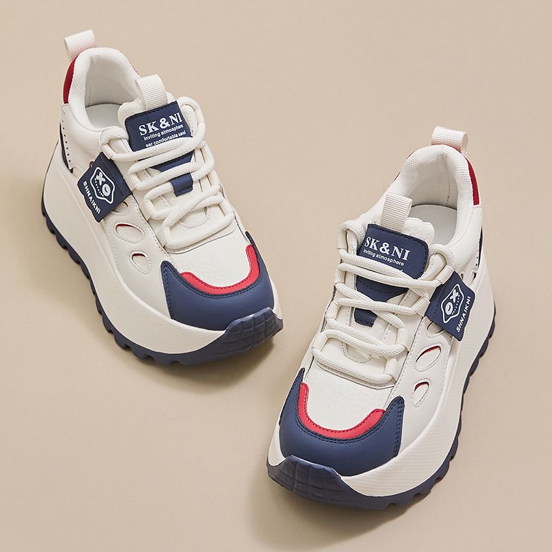 Scarpe singole casual con suola spessa e rialzata, scarpe da allenamento per papà, per bambini_voghion.com