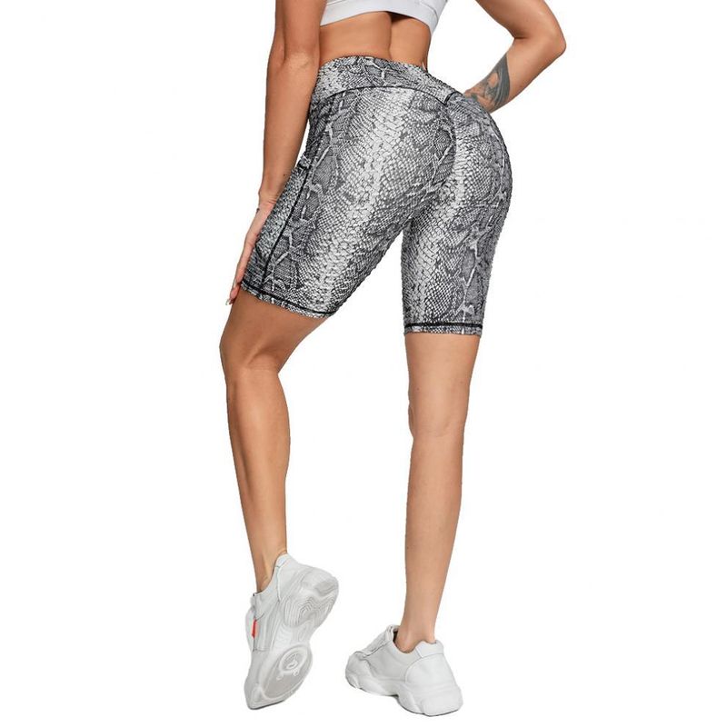 Women's yoga Pants Leopard Print Large Size Printed Pocket Slim Butt Lifting Sports Yoga Pants Leggings XY6645_voghion.com
