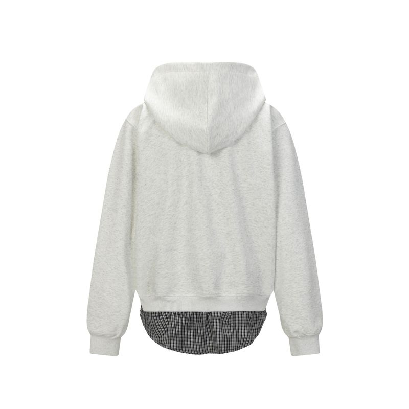 Eon Modish 25 Autunno Nuovo Stile Americano Felpa con Cappuccio Giacca Due Pezzi_voghion.com