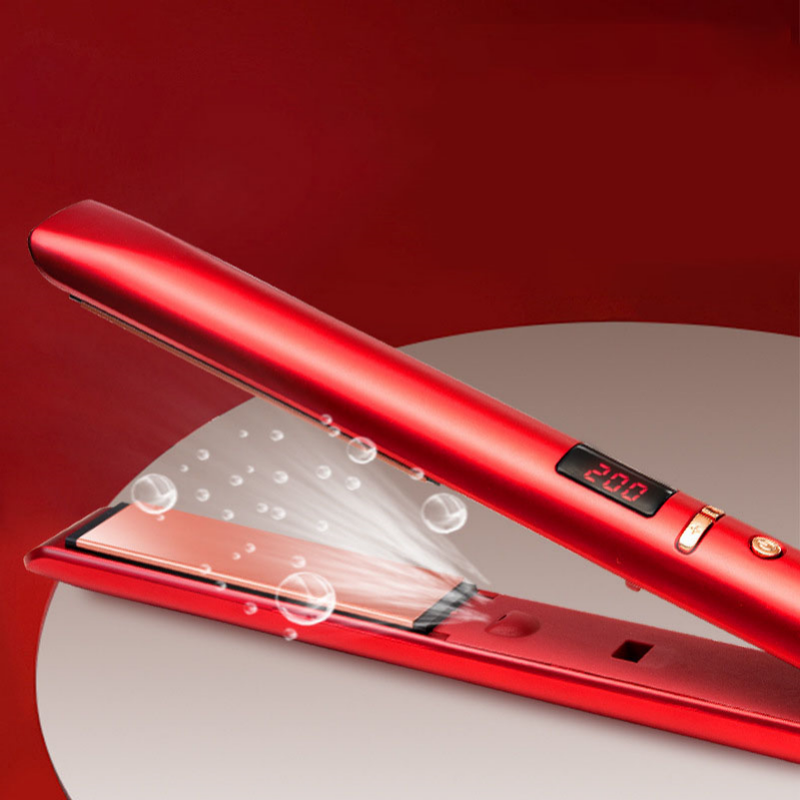 Bedazzled Flat Iron StraightenerAutomatic StraightenerSimply Straight Hair Straightener_voghion.com
