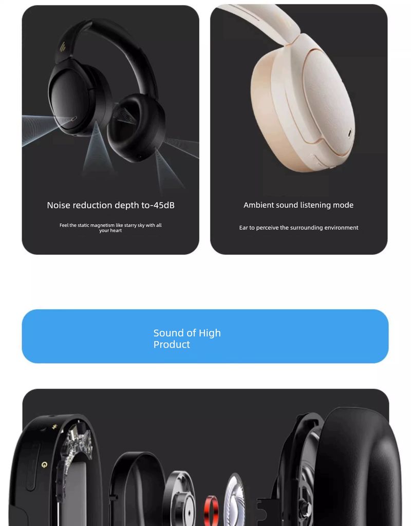 Casque audio Bluetooth Walker W860nb_voghion.com