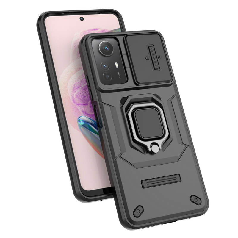 Funda protectora de lente de cámara deslizante para Samsung S23 Ultra S23 + Galaxy A54 A34 A24 A14 hebilla de anillo de Metal para coche_voghion.com