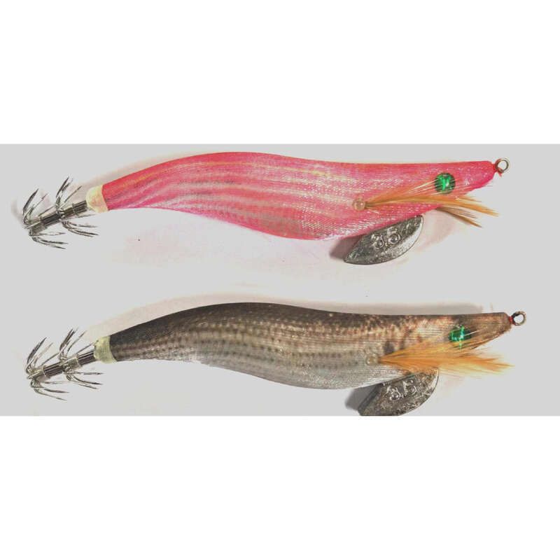 Amo da pesca a forma di calamaro, polpo, giapponese YAMA, stesso stile, corpo trasparente, suono luminoso, perla di legno, gambero_voghion.com