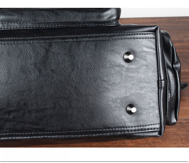 Borsa a tracolla in pelle PU, grande capacità, borsa tote da uomo, nuovo arrivo 2025_voghion.com