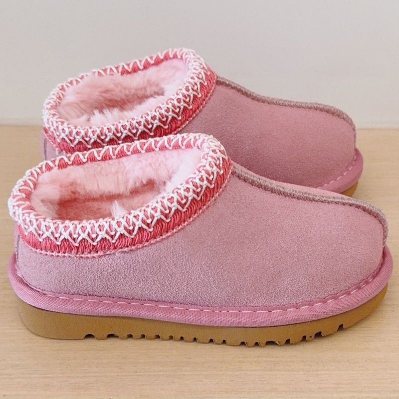 Scarpe per bambini Ragazzi Ragazze Ultra Mini Stivali invernali per bambini Piccoli Stivali da neve caldi alla caviglia morbidi e spessi in pelliccia per bambini Bassi_voghion.com