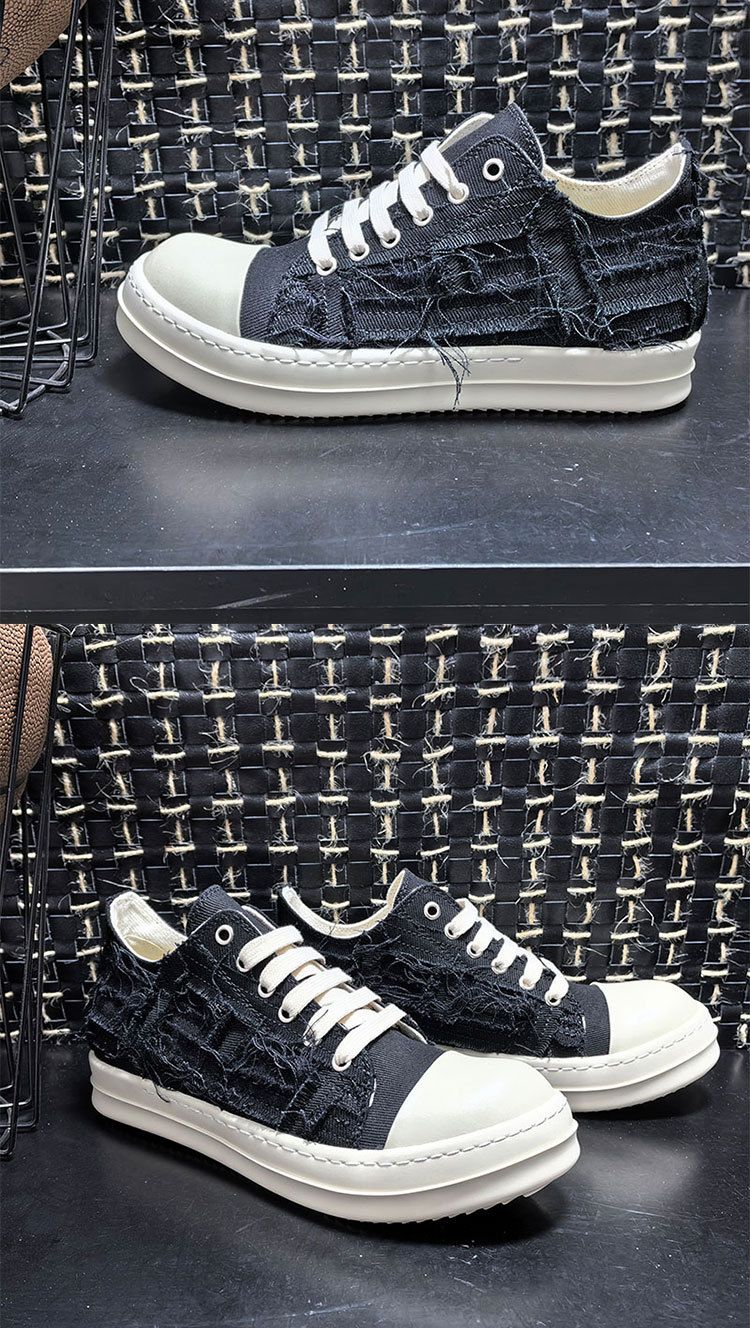 New Casual RO 3D Sole Milk Fragrance High-top Canvas Versatile Sneakers Unisex Breathable Vintage Beggar Shoes_voghion.com