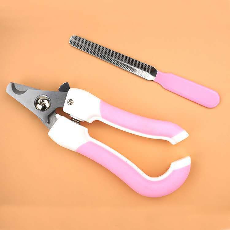 Pet scissors, cat dog nail clippers, sharp stainless steel blade, large and small pet supplies_voghion.com