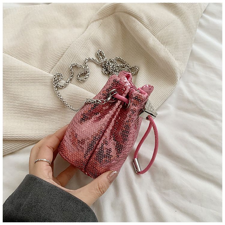 Mini soma ar fliteriem un kausa maisiņu meitenēm, maza soma vasarai, jauna versija plecu soma pāri plecam, ķēdes soma bērniem, vecākiem un bērniem._voghion.com