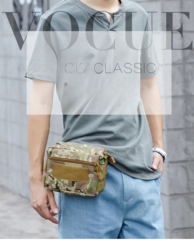 Outdoor Sports Multi-Functional Tactical Waist EDC Duty Belt-Worn Miscellaneous Storae Companion Backpack Attachment_voghion.com