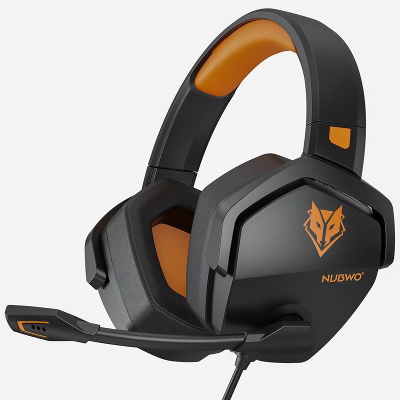 Unbeatable Quality NUBWO/Wolf Bowang N16 Earphones, Esports, Chicken Eating Game, Wired Computer, Headworn Earphones_voghion.com