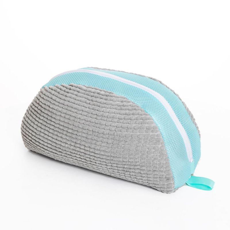 Borsa per il lavaggio delle scarpe nuova di zecca, Lazy Artifact, Chenille Velvet, lavaggio in lavatrice, speciale, copertura per il lavaggio delle scarpe_voghion.com